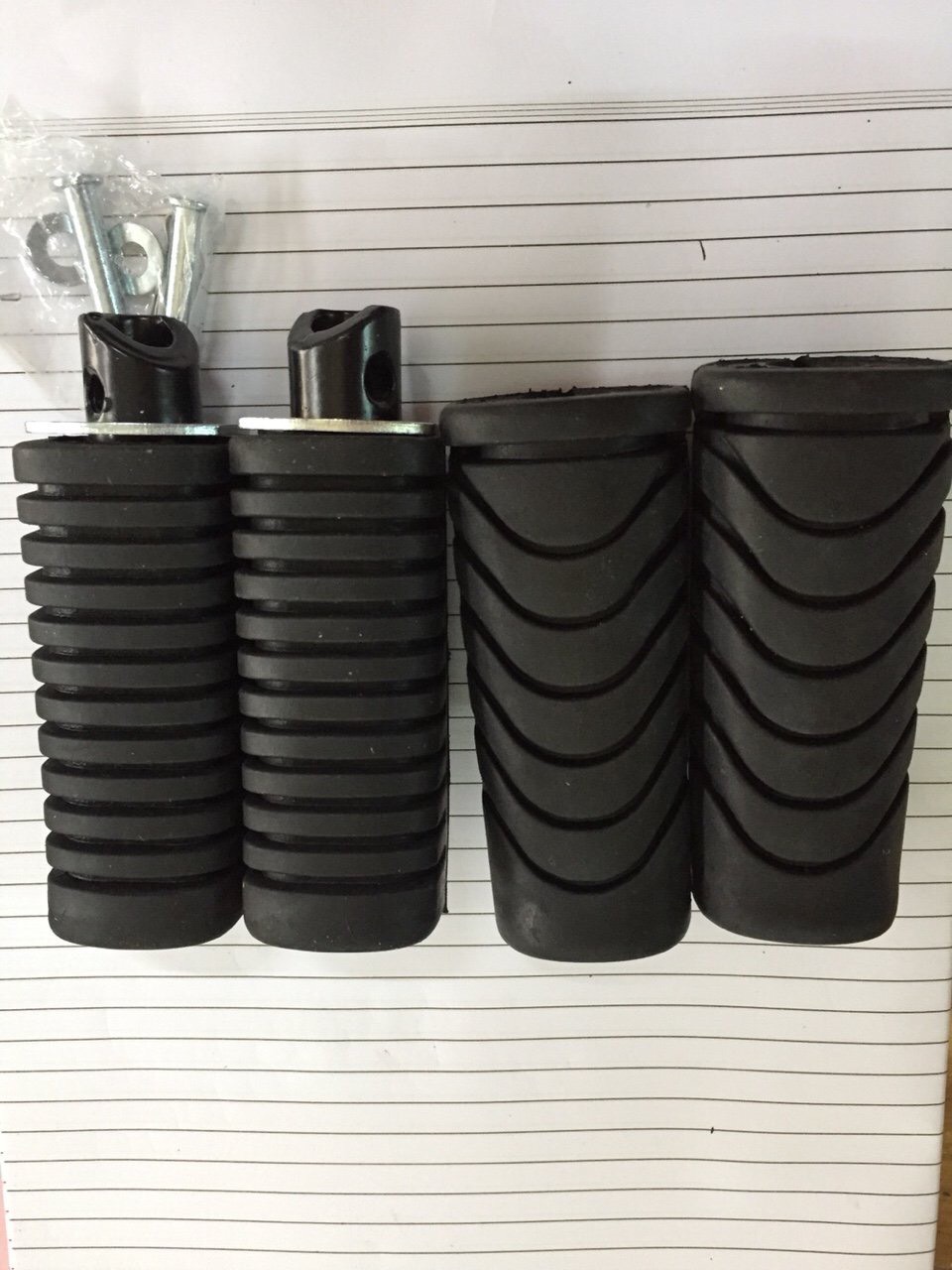 Wave Rs 100 front and rear sets
