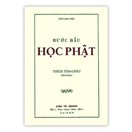 Bước đầu học phật