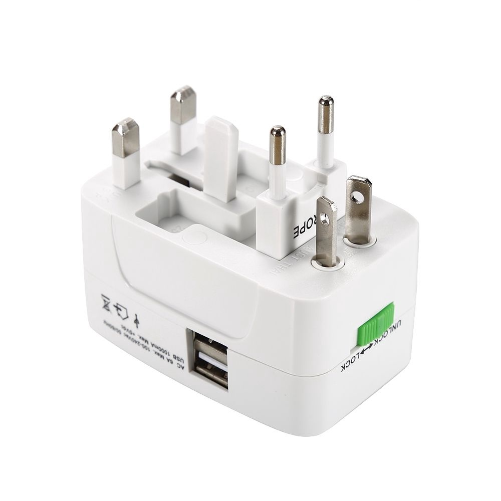 Ổ Cắm Du Lịch Đa Năng - có cổng USB và không có cổng USB
