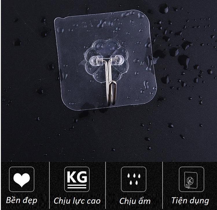 [HCM]Móc hít dán tường siêu chịu lực