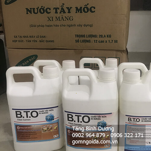 HÓA CHẤT TẨY GẠCH ĐỎ CAO CẤP