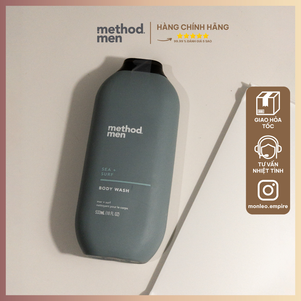 Sữa tắm Method Men Body Wash 532ml