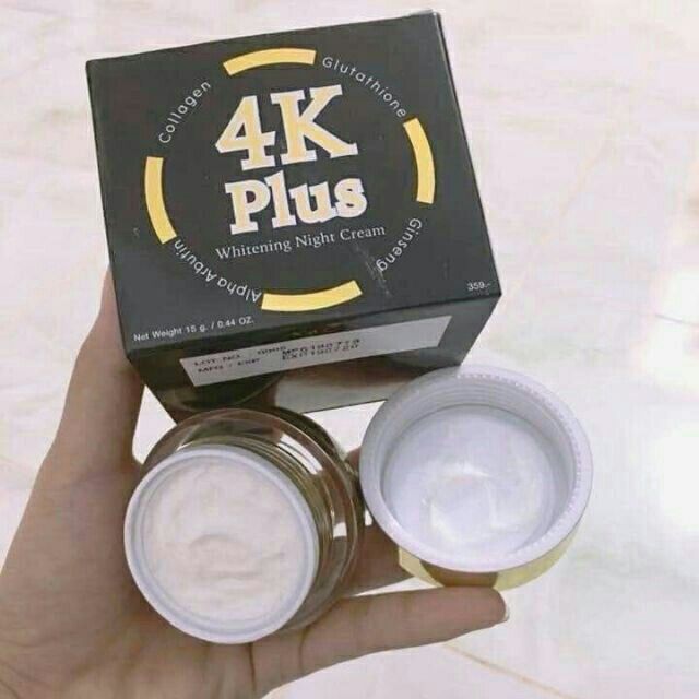 Kem 4k Plus dưỡng trắng da Thái Lan