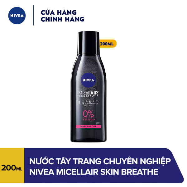Nước tẩy trang chuyên nghiệp Nivea MicellAir Skin Breathe 200ml (88513) cao cấp