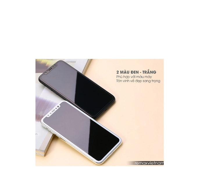 kính cường lực full keo full màn hình 3D cho iPhone X (màu trắng)