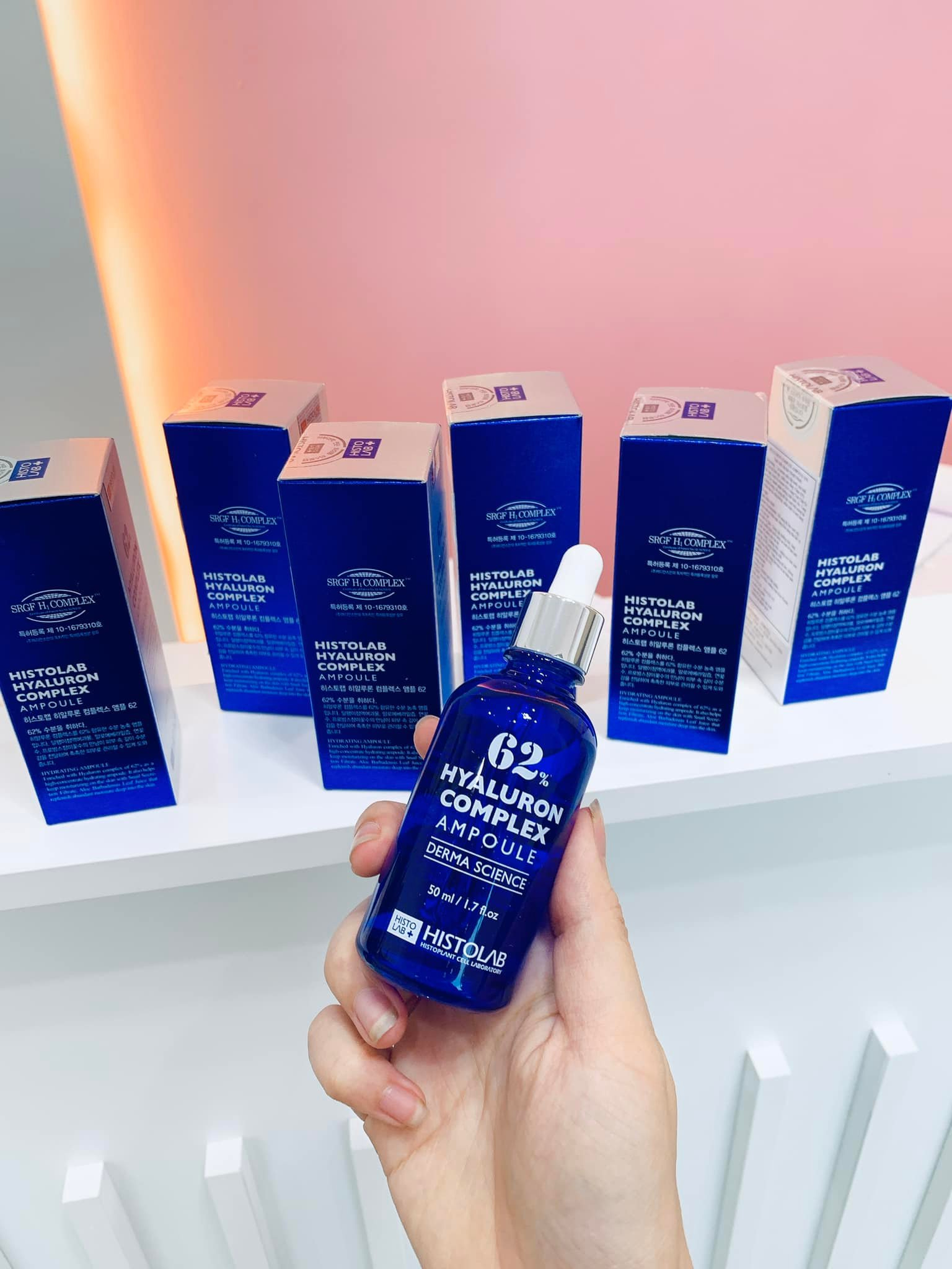 Tinh Chất Dưỡng Ẩm Histolab 62% Hyaluron Complex Ampoule - 50ml