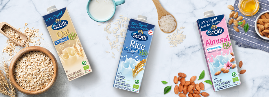 Sữa Gạo Hạt Phỉ Hữu Cơ Riso Scotti - ORGANIC Rice Hazelnut Drink - 1L