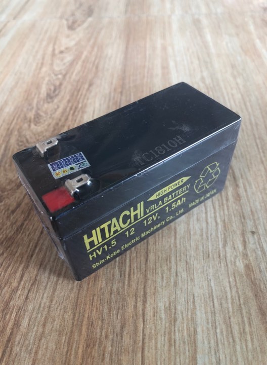 Bình ắc quy 12v – 1.5a hitachi nhật bản