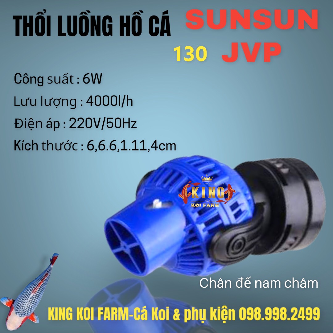 [GIẢM ĐẾN 20% Ở XU] Thổi luồng cho hồ cá Koi ,cá cảnh SUNSUN (JVP100A-JVP101A-JVP102A-JVP130-JVP230-JVP231)