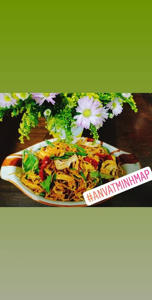 Khô gà lá chanh cay MM- 500GR