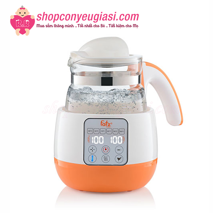 [HCM]Máy Đun Và Hâm Nước Điện Tử Fatzbaby FB3502SL 1000ml