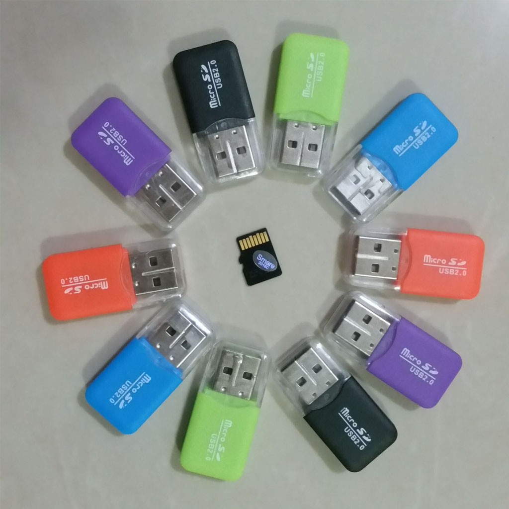 [HCM]Combo 2 Đầu đọc thẻ nhớ nhựa