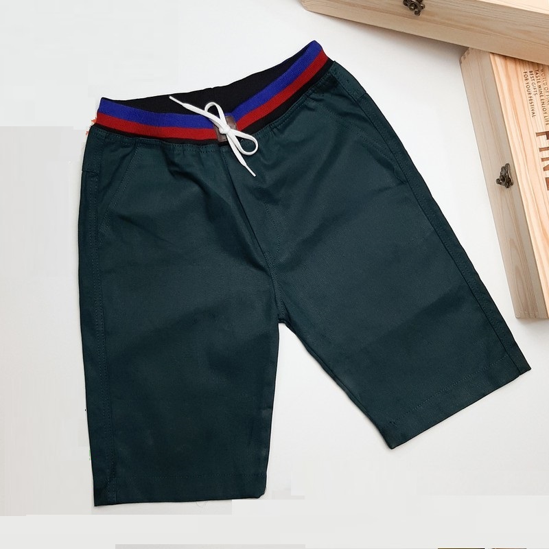 quần short kaki lưng thun nam