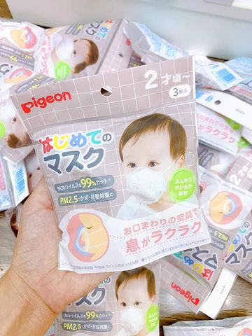 Khẩu trang gấu kháng khuẩn cho bé set3/set7 (mẫu mới)
