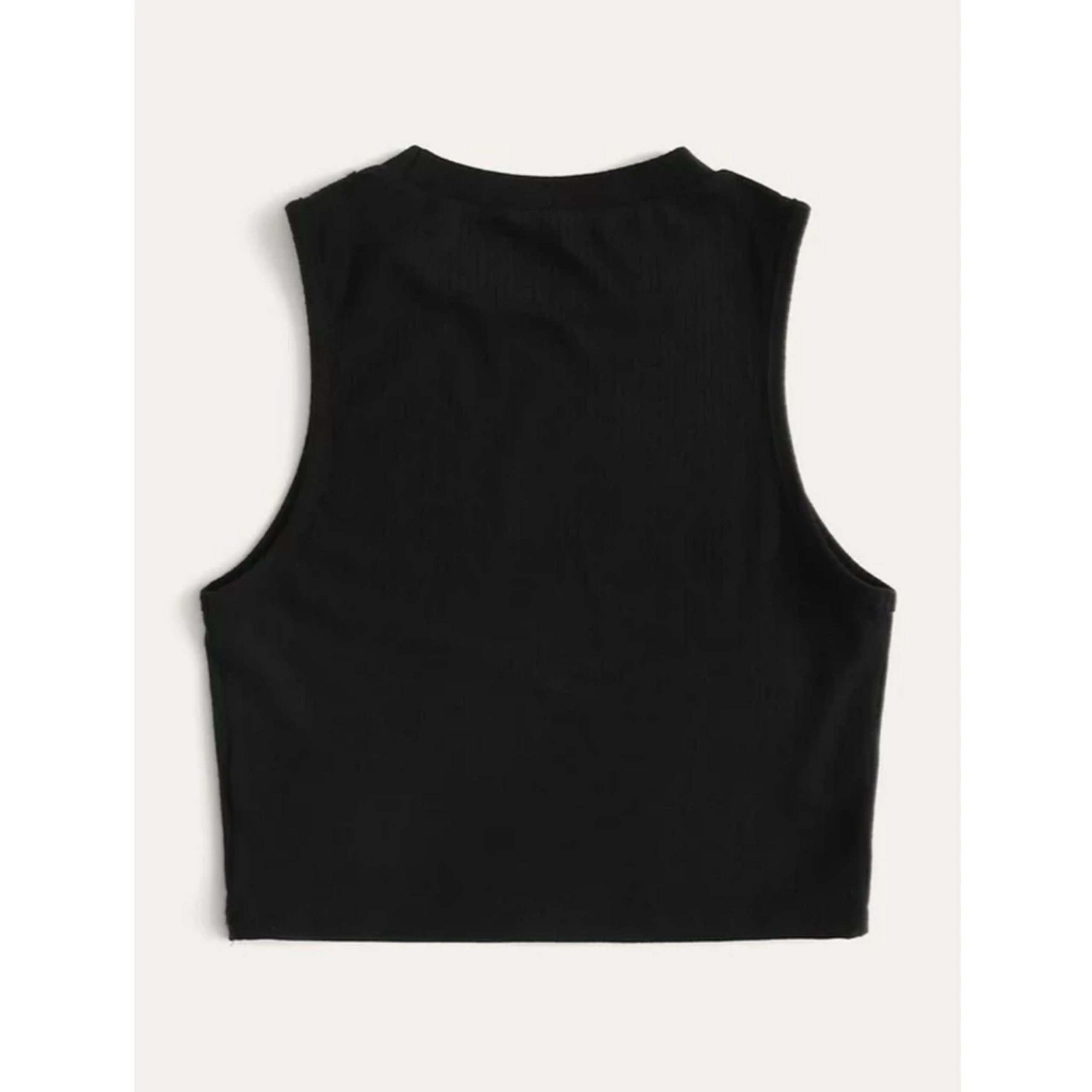Áo croptop thun ba lỗ nữ