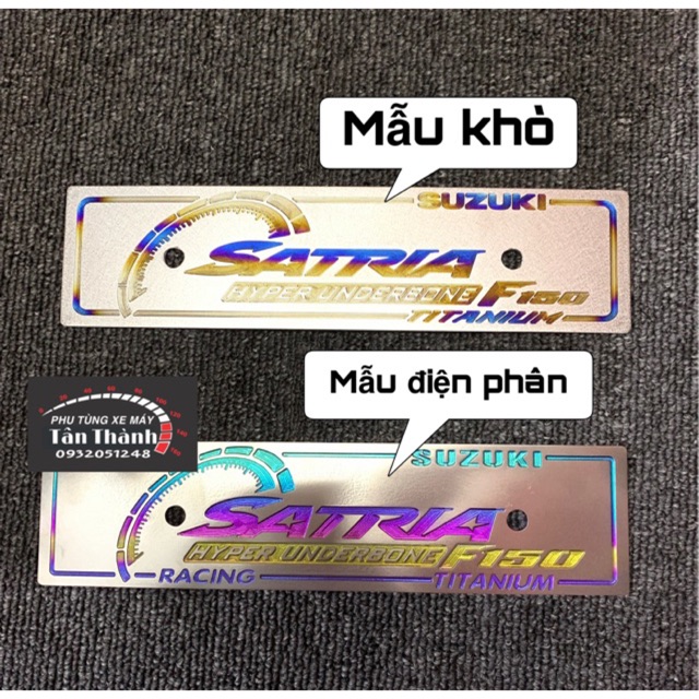 Bảng tên titan Satria