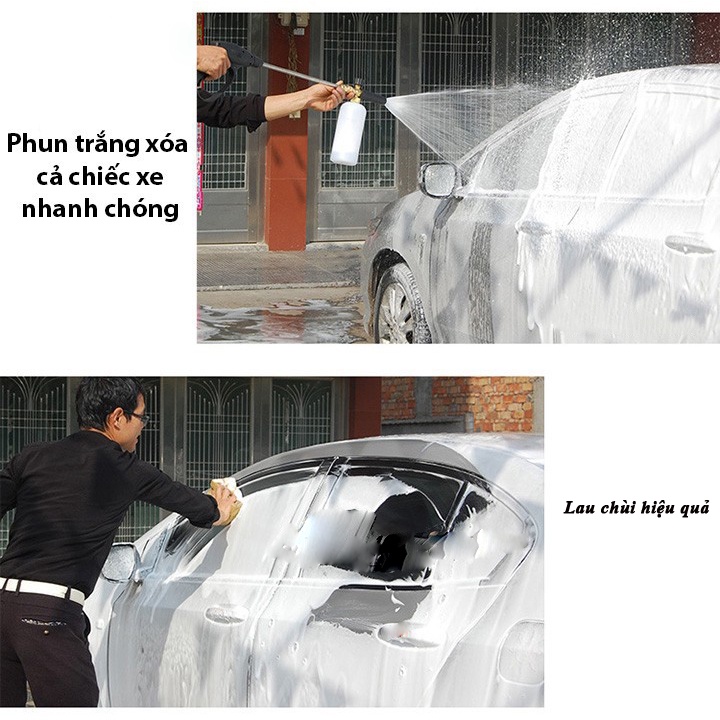 Bình Phun Tạo Bọt Tuyết (Rửa xe) dung tích 1L