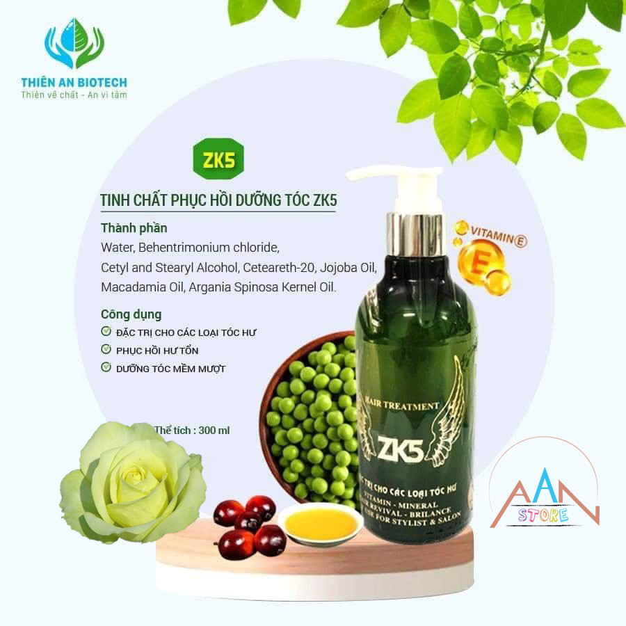 Dầu gôi Thảo mộc KaLa và dầu ủ Zk5