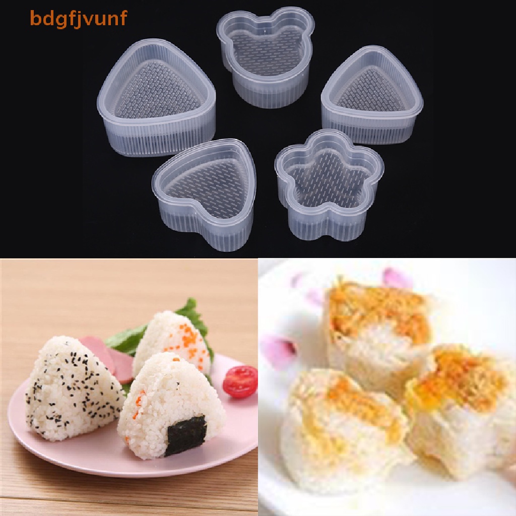 Combo 7 khuôn cơm hình thú đủ màu đủ hình tặng kèm thìa