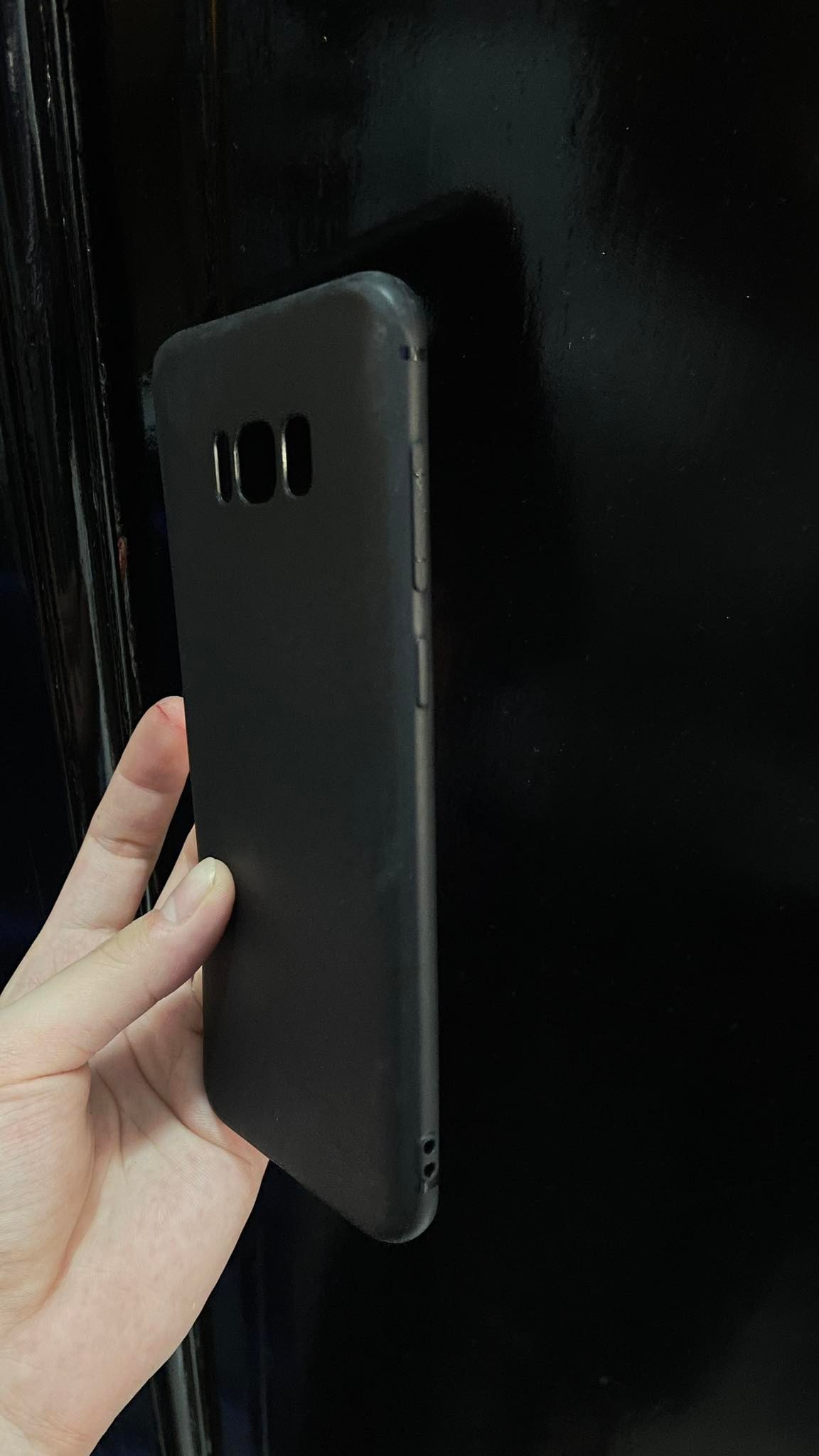 ốp lưng samsung S8 plus dẻo đen