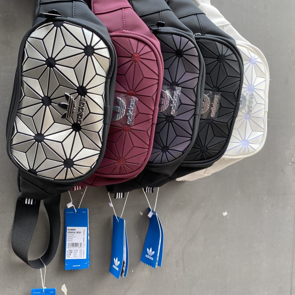 Túi bao tử Adidas họa tiết 3D [6 màu] [unisex]