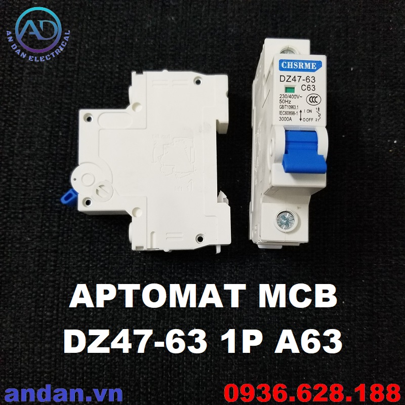Aptomat MCB DZ47-63 1P