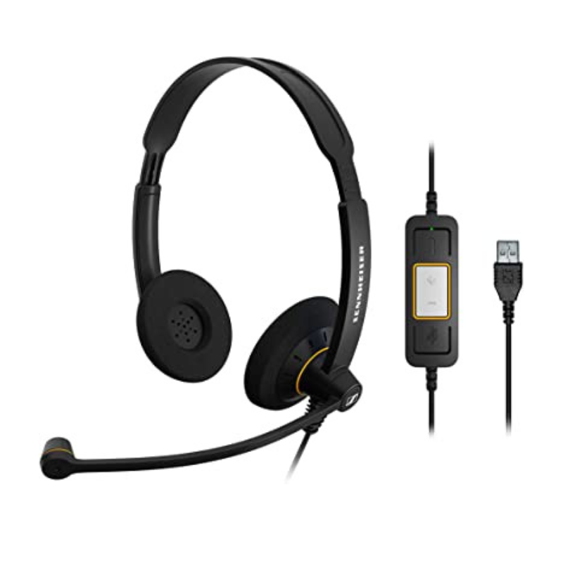 Tai nghe Sennheiser SC 60 USB - Hàng chính hãng