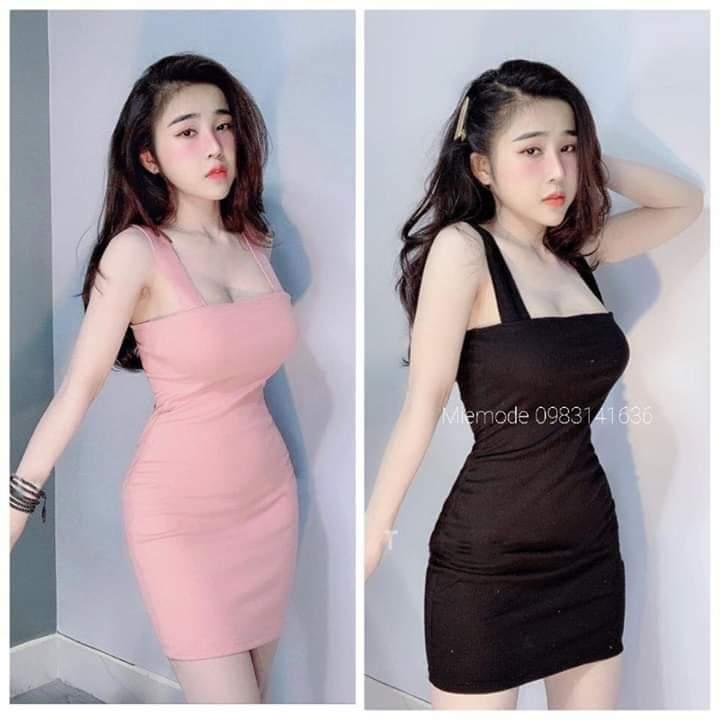 Váy 2 dây bản to xinh