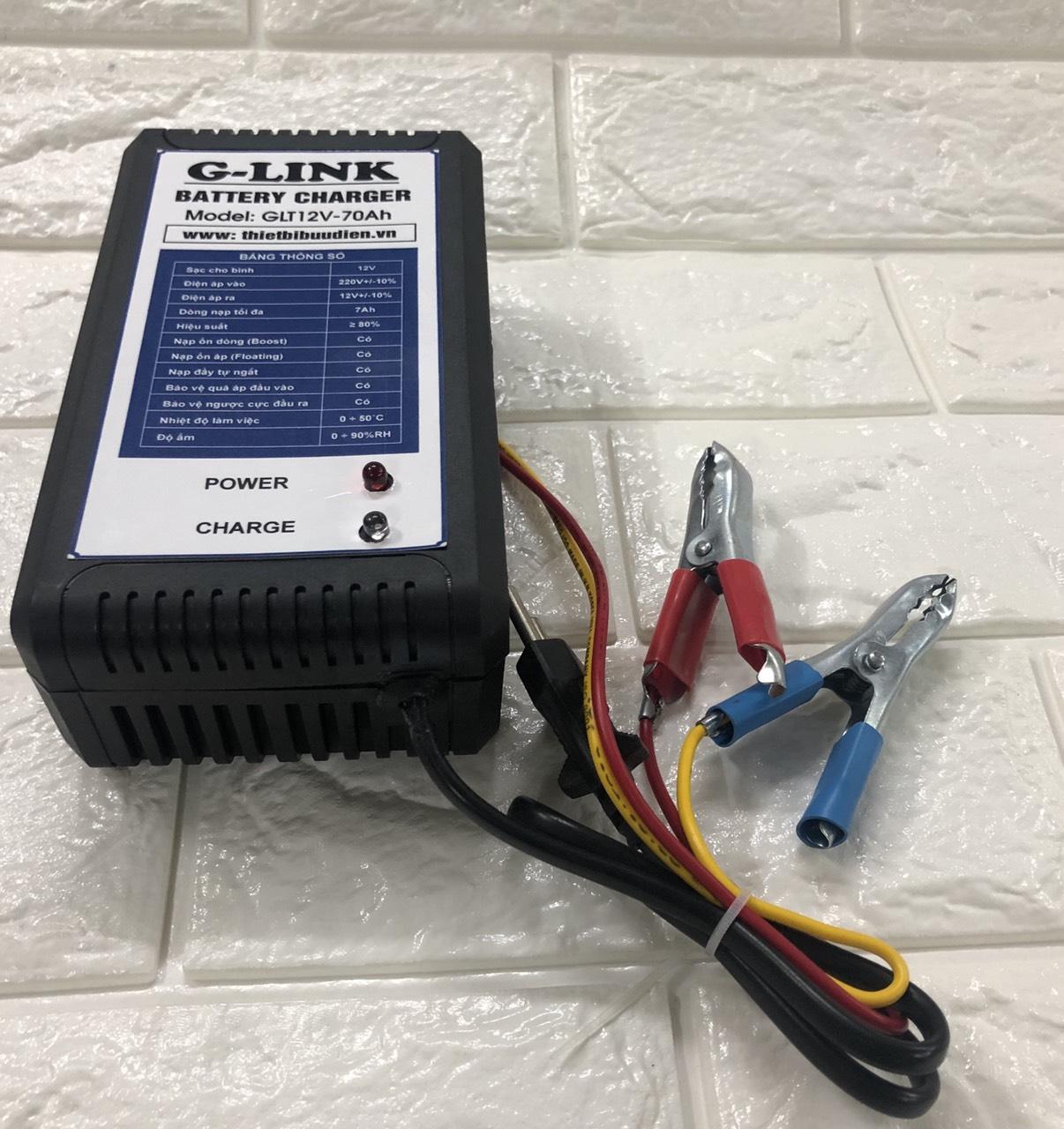 Máy Sạc bình ắc quy tự động G-LINK 12V-70Ah
