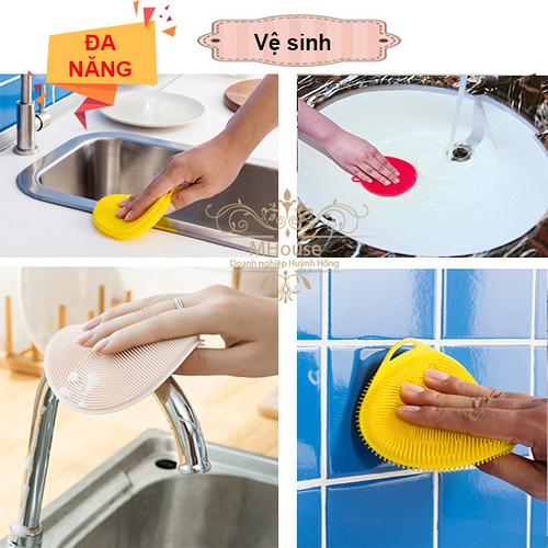 Brushes Cleaning Brushes Silicone Pad Pot Pan Kitchen Cleaning Wash Tool multifunction Dish Bowl Scouring
