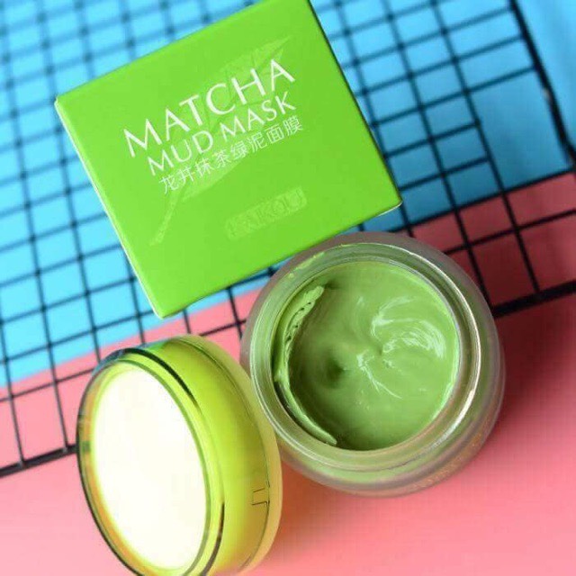 Mặt nạ trà xanh Matcha mud mask Laikou