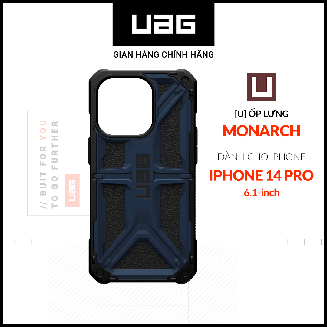 Ốp Lưng UAG MONARCH Cho iPhone 14 PRO [6.1 INCH]