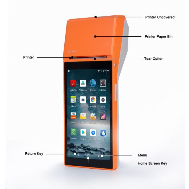 Máy tính tiền POS cầm tay Scangle SP01