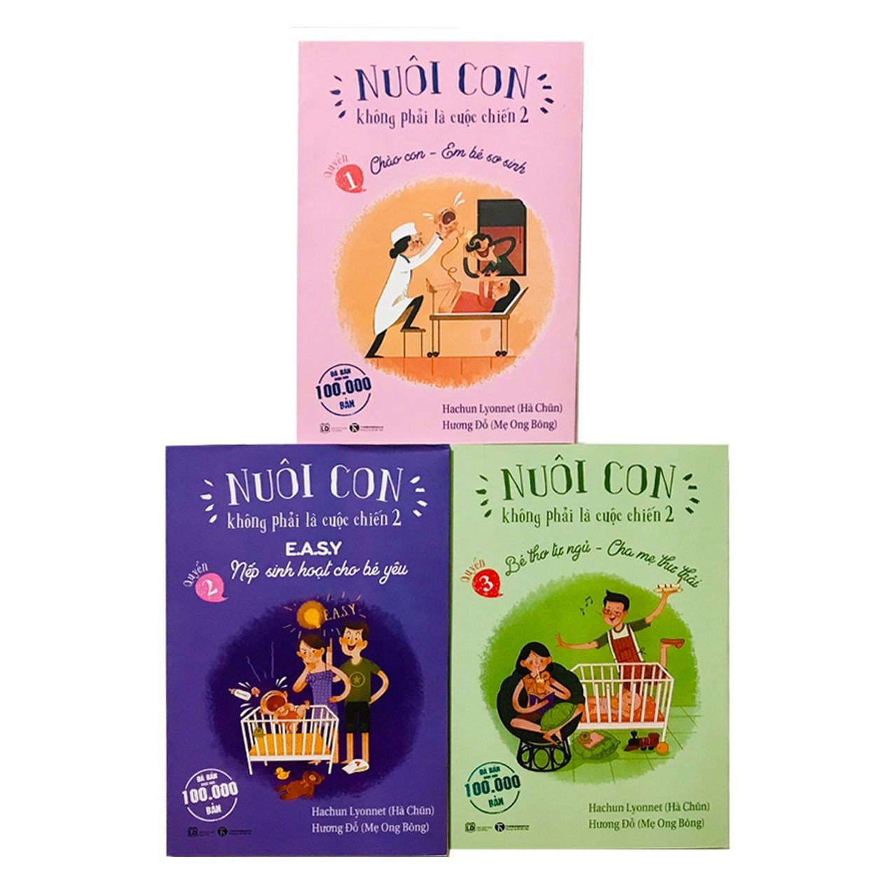 Sách - Nuôi con không phải là cuộc chiến ( Bộ 4 cuốn )