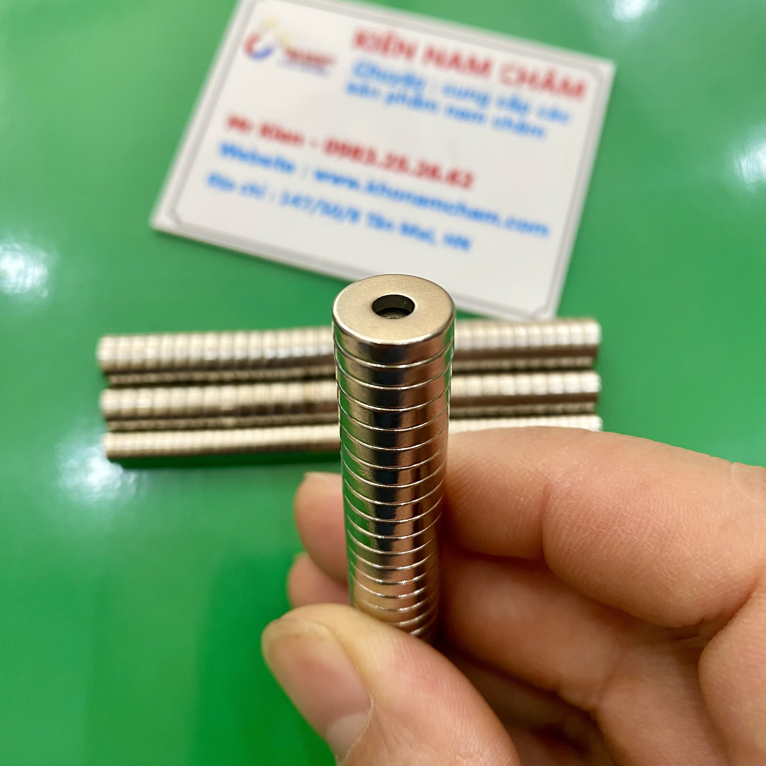 Combo 10 viên nam châm câu cá trẻ em