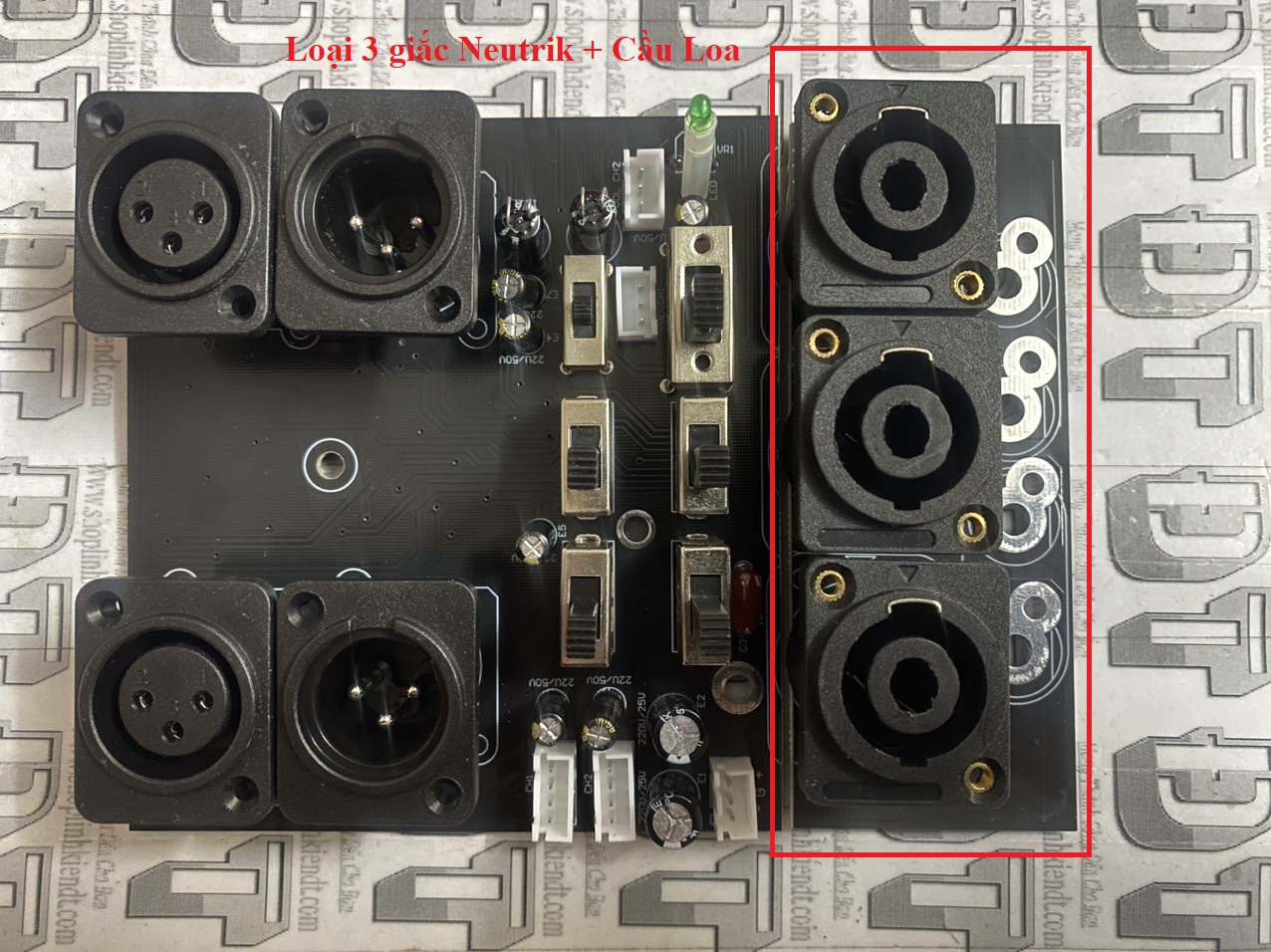 Mạch input cục đẩy CA18 CA20