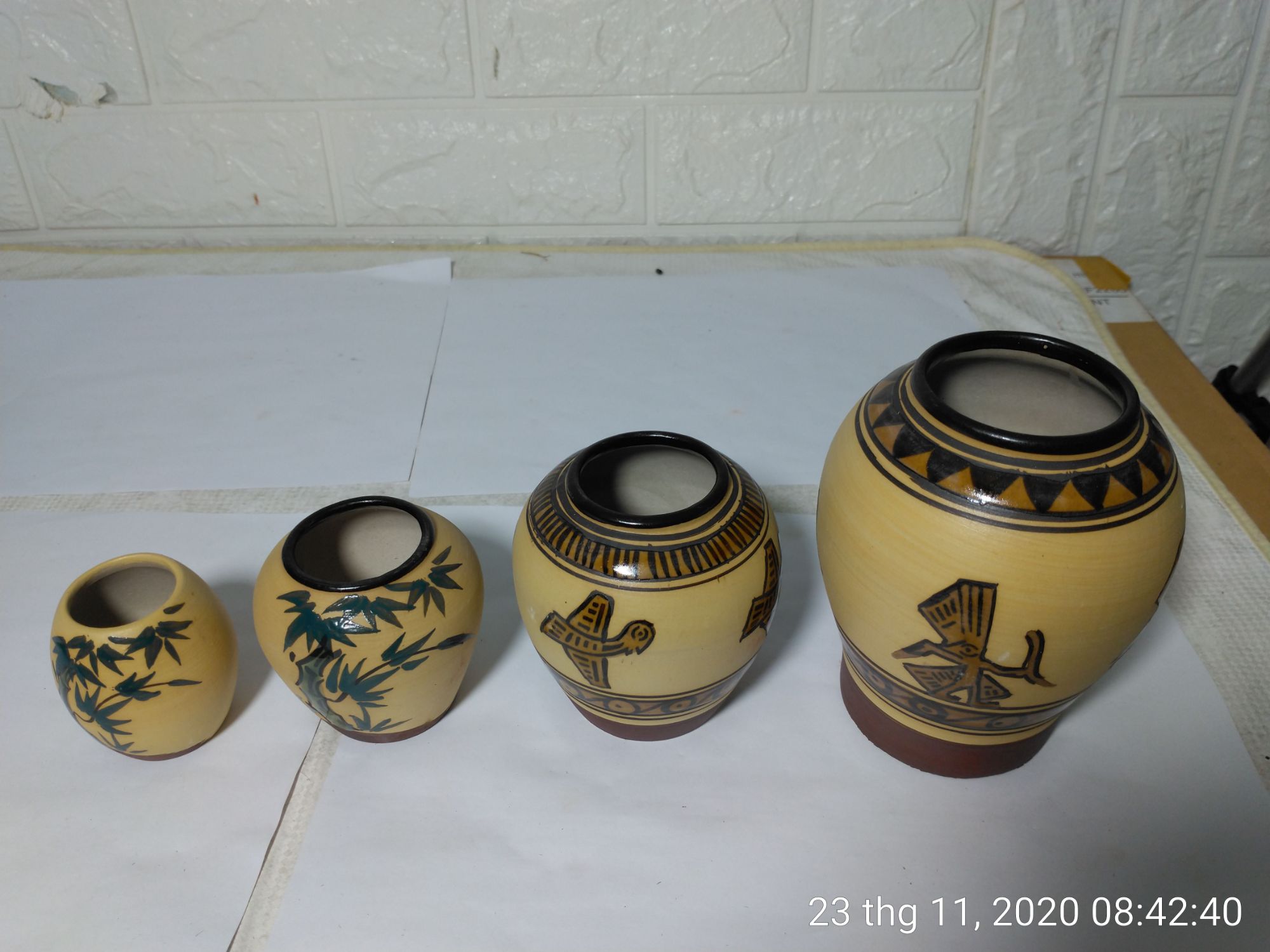 COMBO 10 VÒ, ỐNG MINI, CHẬU TRỒNG CÂY MINI(có thay thể thay đổi màu, mẫu)