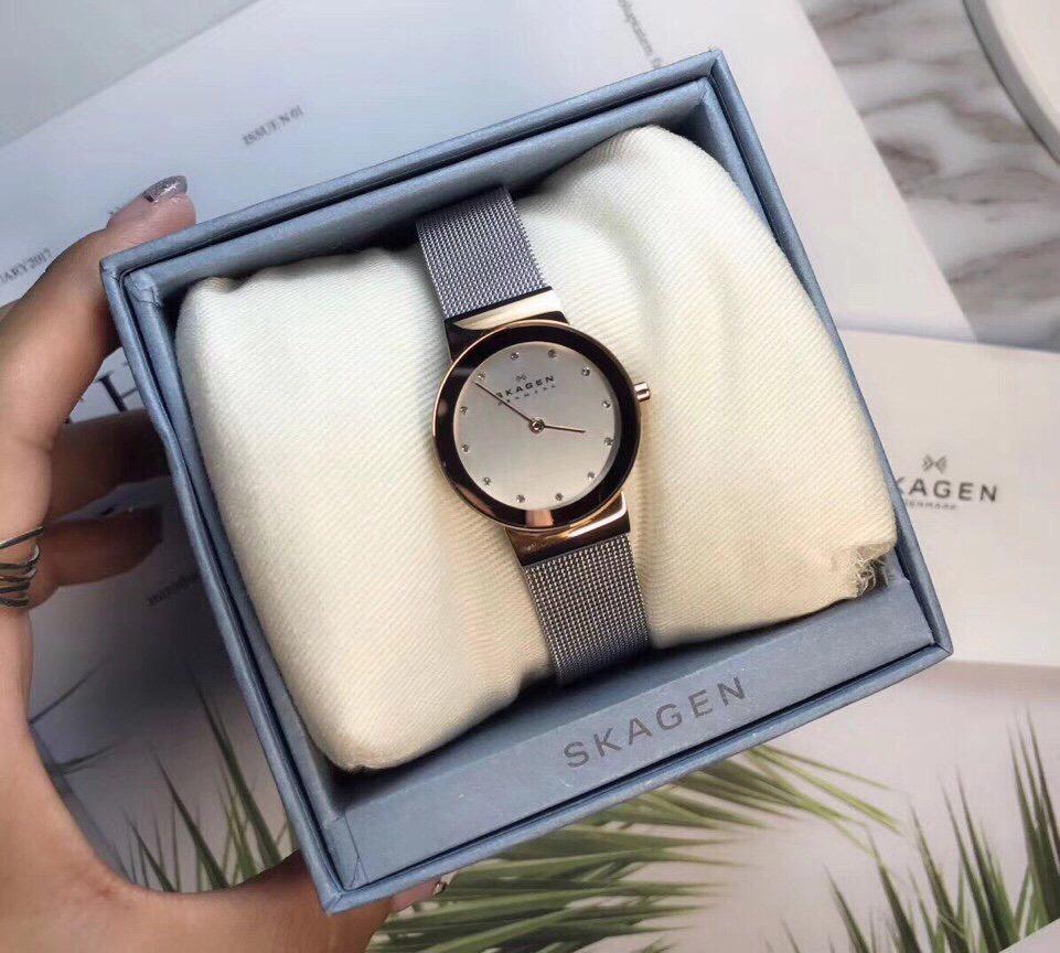 [HCM]Đồng Hồ Skagen Nữ 358SRSC 26mm