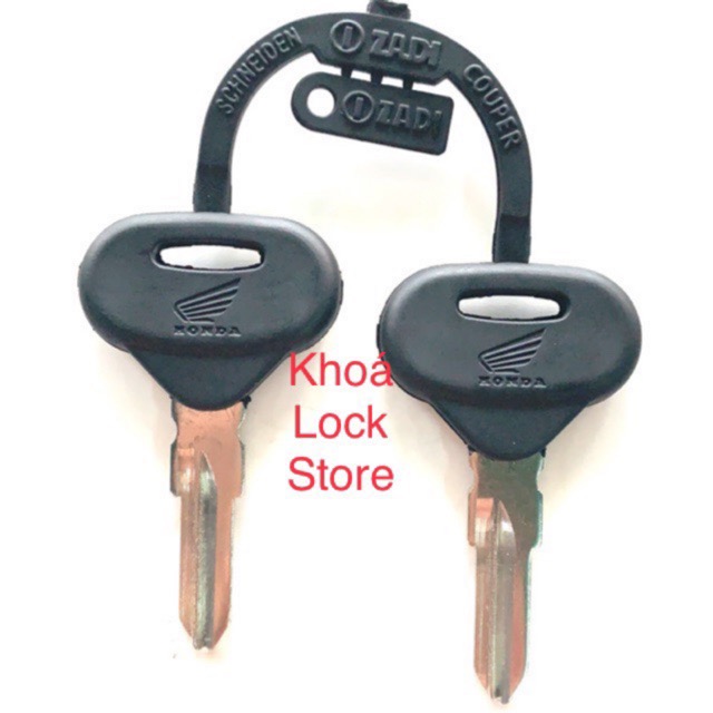 Cặp phôi chìa khoá xe SH nhập Ý SH 150i