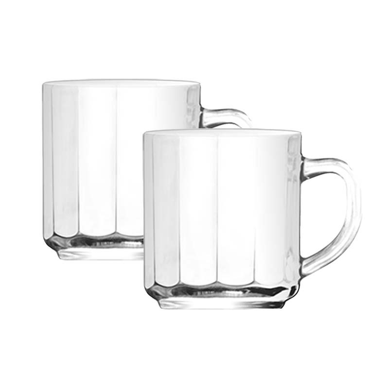 Bộ  6 Ly Quai Thủy Tinh Thái Lan 295ml UG 345