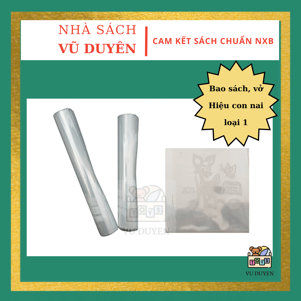 Set 10 bìa kiếng bọc sách, bọc vở dày cho bé