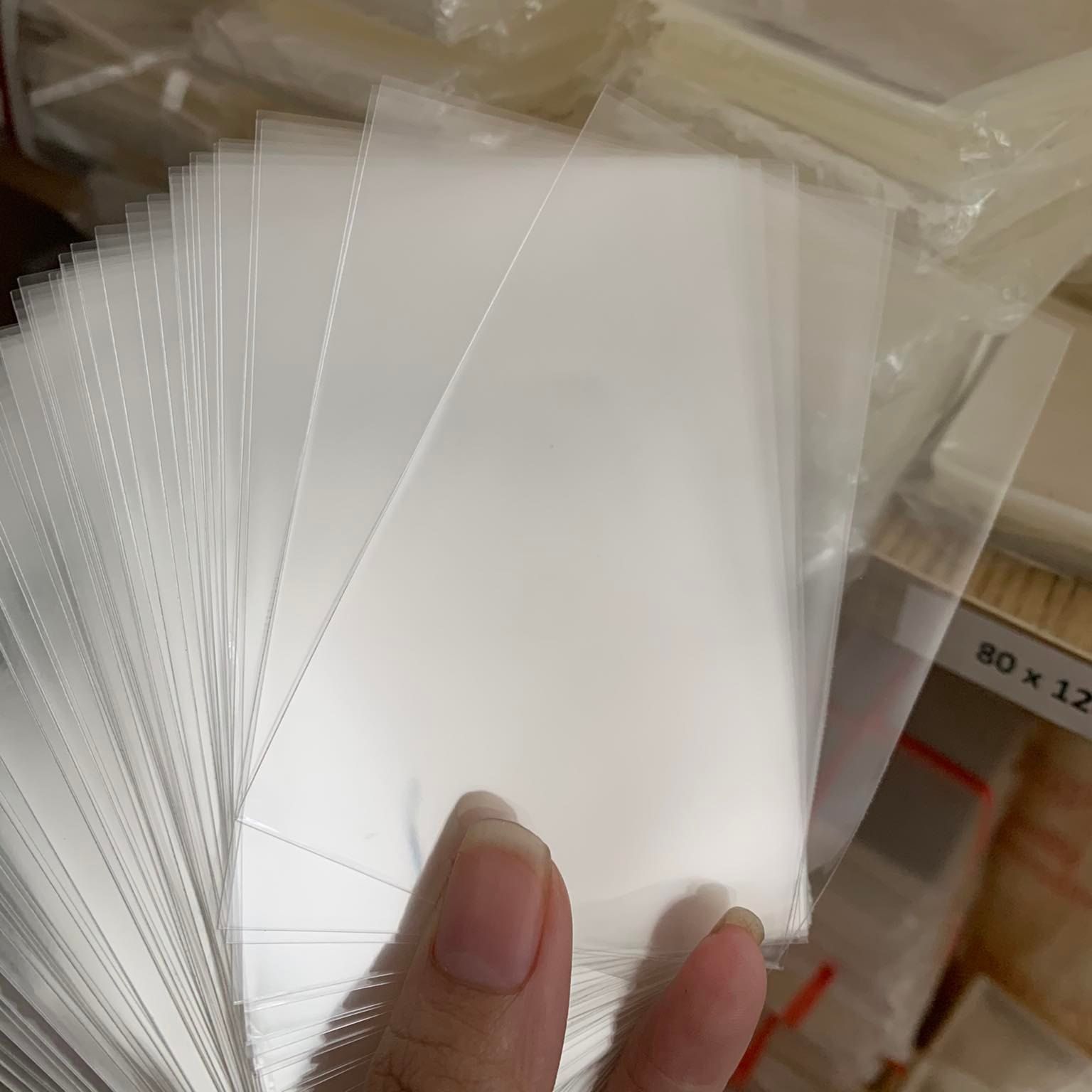 [HCM] Sleeves - Bọc bảo vệ bài 7.0x10.0cm