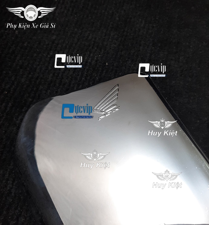 Ốp Nắp Đồ Nghề PCX 2014 - 2017 Xi Inox, Mạ Crom MS3189