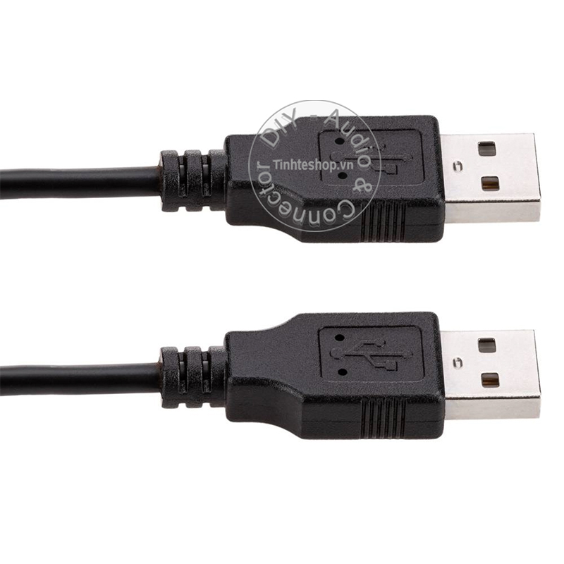 Cáp USB 2 đầu đực - Dây USB 2.0 AM-AM 0.25M đến 5M