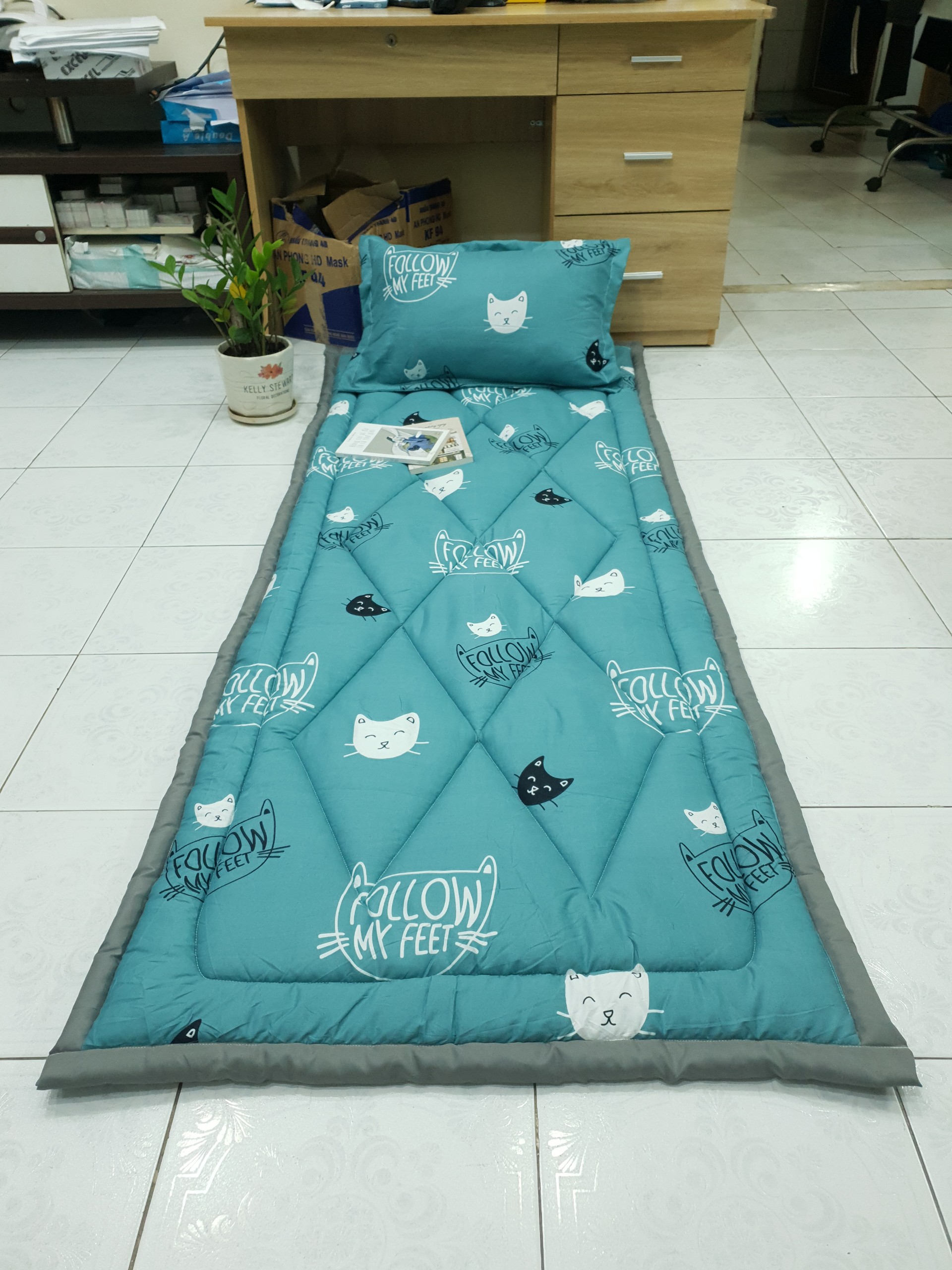 [TẶNG KÈM TÚI] NỆM VĂN PHÒNG- ĐỆM NGỦ VĂN PHÒNG 80*200cm
