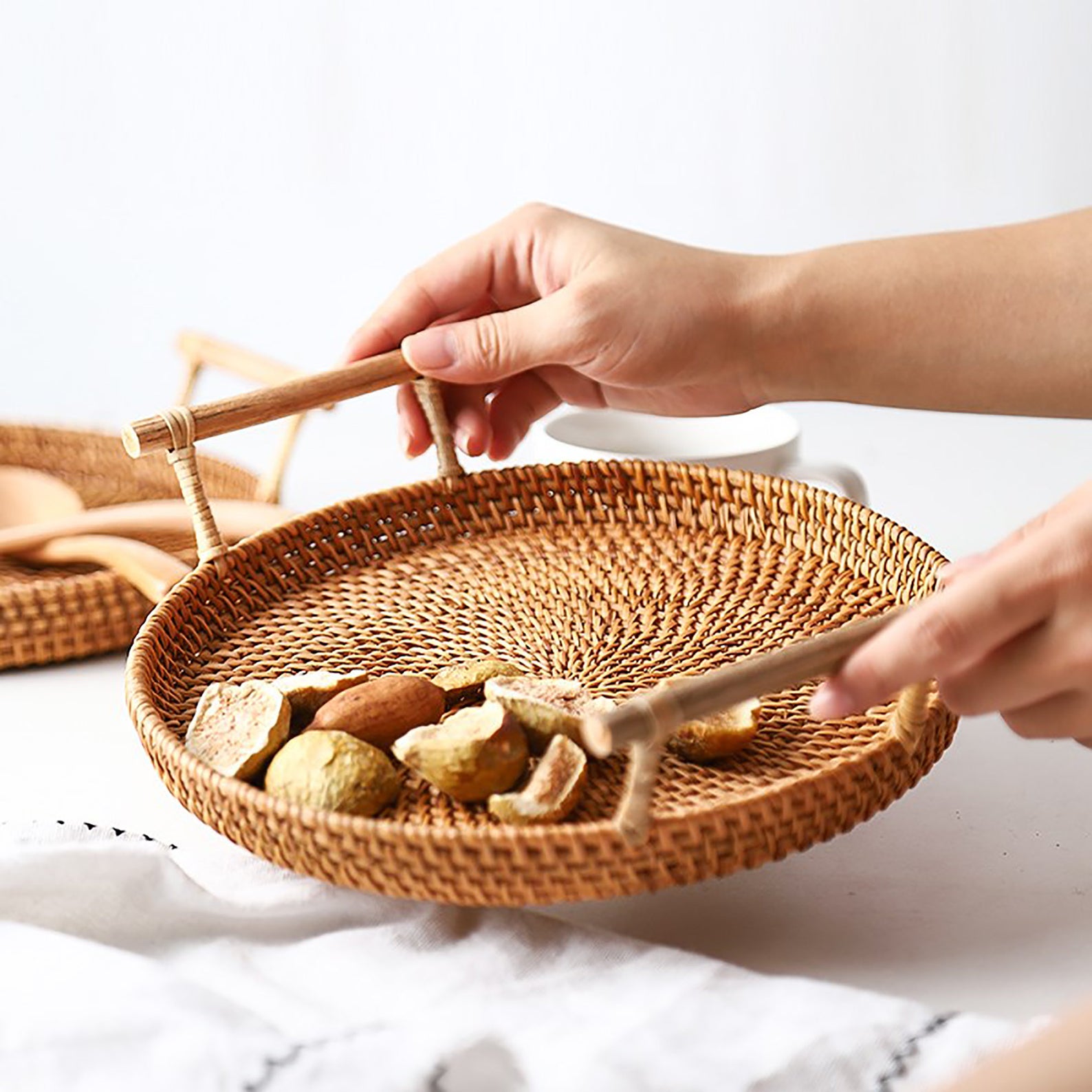 Khay mây tre Decor Handmade giá xưởng
