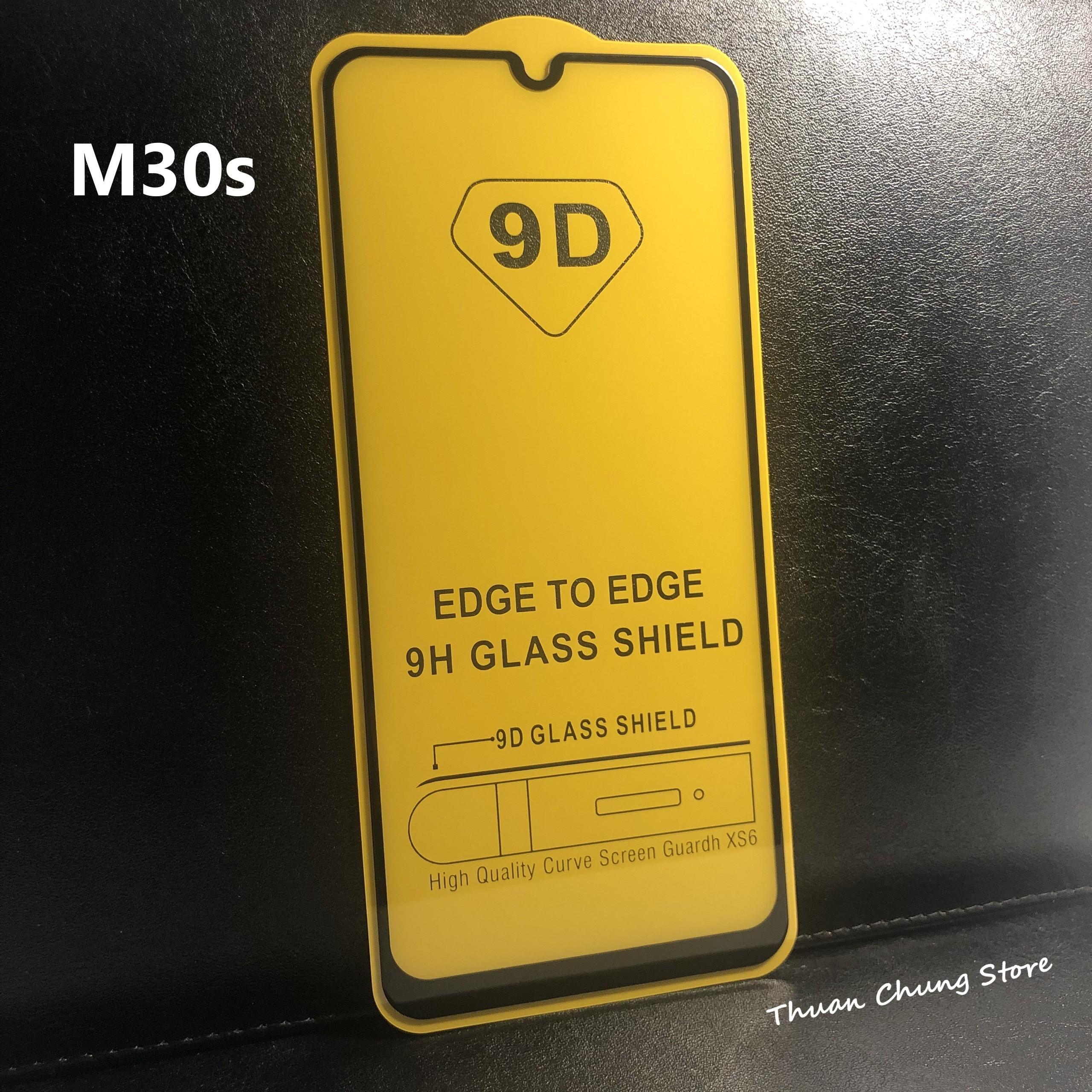 Kính cường lực full keo 9D Samsung Galaxy M30s