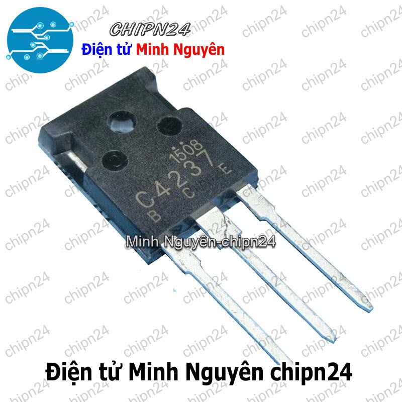 [1 con] (KT2) Transistor C4237 TO-247 NPN 10A 1200V (150W 2SC4237 4237) - HH003982