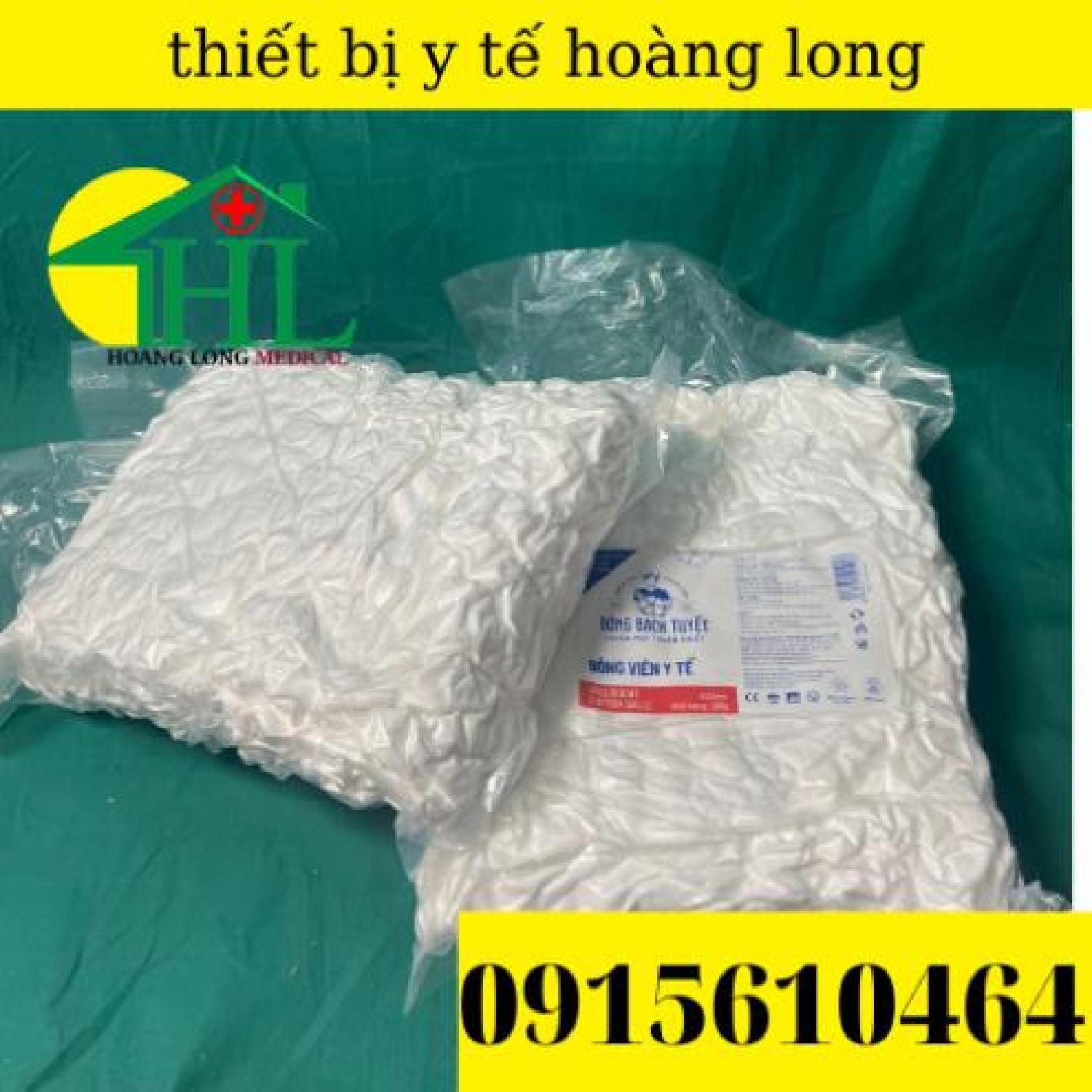 Bông viên - gòn viên bạch tuyết 500g