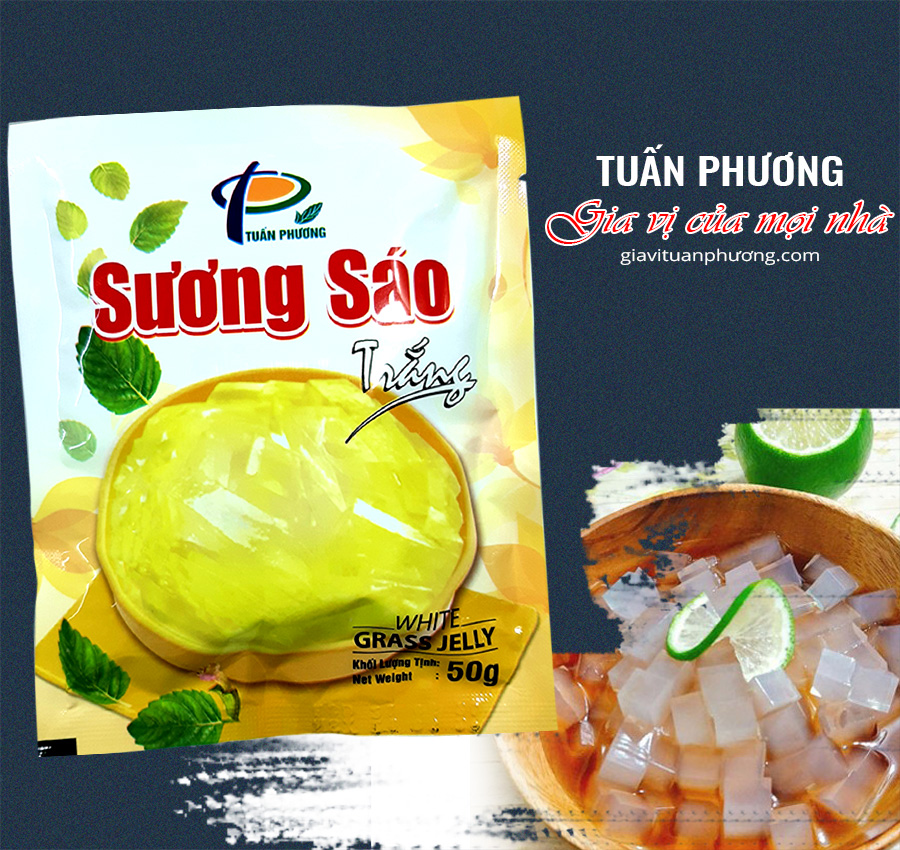 Bột Sương Sáo Trắng ( Gói )